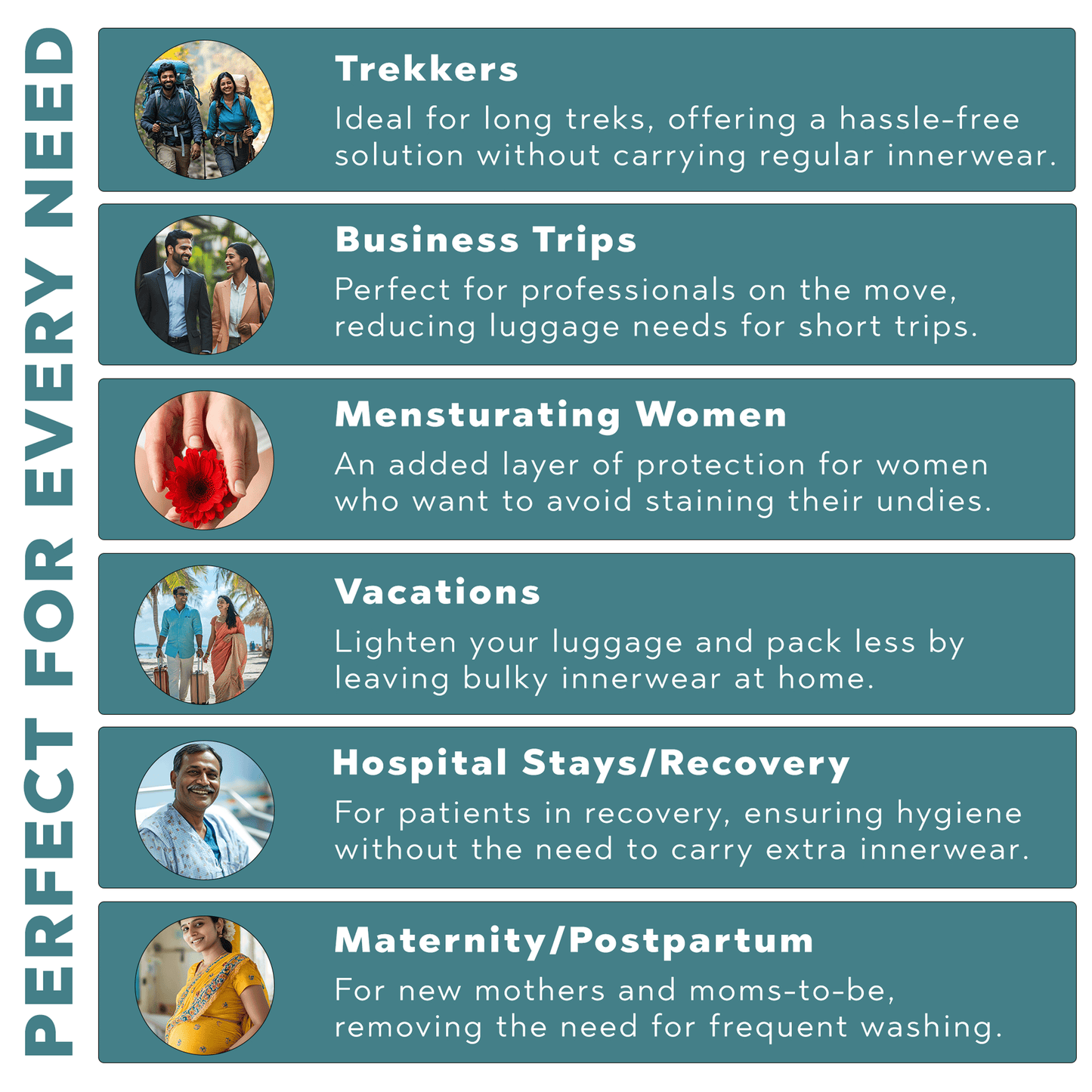 Disposable women's upper garment : Bandeau Bra (6 pcs)